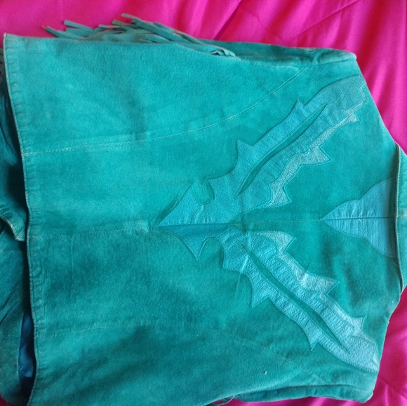 Boar Suede Leather Jacket - Picture 9 of 16